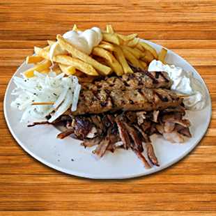 Gyros Platte